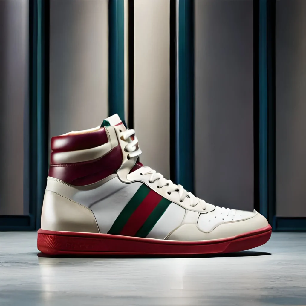Gucci Screener High-Top Sneakers
